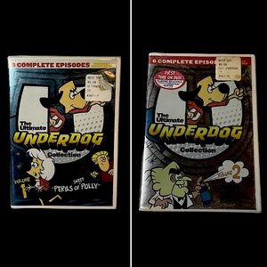 Underdog Season 1 & Season 2 DVD NWT There’s No FEAR Underdog is HERE! DVDS